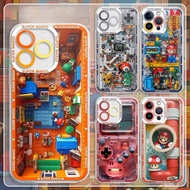 Creative Games Super Marios Bros Mechanical Circuit Pattern Casing For Xiaomi MI 11 Lite 11T POCO X3