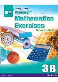 new Longman Primary Mathematics Exercises 3B 2ED 小學補充練習 (數學科) #9789880084669