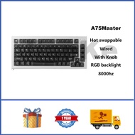 DRUNKDEER A75Master Aluminum Wired Magnetic Keyboard 75% Hot Swappable RGB 8000Hz Custom Gaming Keyb