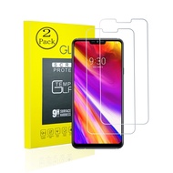 [2 Pack] LG G7 ThinQ Screen Protector,HD Clear Tempered Glass Screen Protector 9H Hardness Bubble Free Anti-Fingerprint