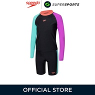 SPEEDO Colourblock Rash Top & Jammer Set ชุดว่ายน้ำเด็กผู้หญิง