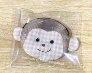[ผ้าทอญี่ปุ่น] กระเป๋าใส่เหรียญลิงน้อย สินค้าแฮนด์เมด handmade coin purse กระเป๋าเก็บหูฟัง กระเป๋าใส่สตางค์