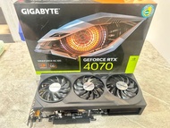 Gigabyte GeForce RTX 4070 顯示卡連原裝盒 (聯強行貨 / 個人打機卡)