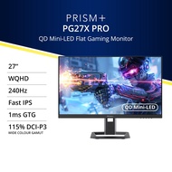 PRISM+ PG27X PRO | 27" WQHD QD Mini-LED 240Hz Fast IPS Gaming Monitor