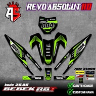 Semi Decal Sticker Fullbody Rbt Revo Absolute 110 Rbt Vega Bebek Modif Supermoto Yz Crf Klx Rbt New 