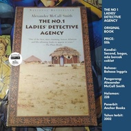 ORIGINAL Novel Alexander McCall Smith THE NO. 1 LADIES DETECTIVE AGENCY English Paperback Import Eng