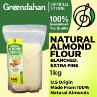 Greendahan Almond Flour 1kg EXTRA FINE Blanched - Keto Friendly