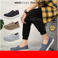 Medishoes Fanture F011 Men Shoes Loafer Slip On Sneakers Casual Comfort Lightweight Soft Travel Stre