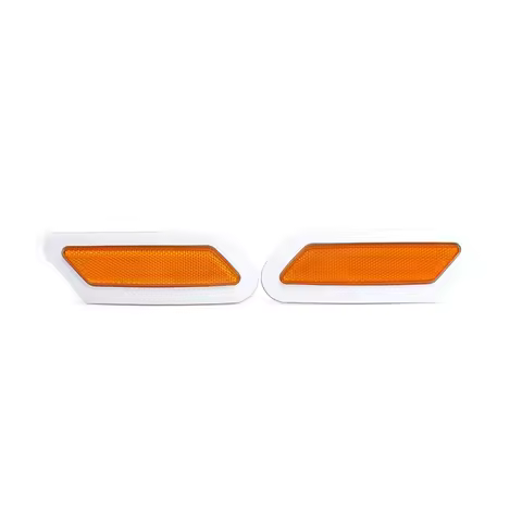 1 Pair of Front Bumper Side Marker Lights Yellow Fits for Audi Q5 SQ5 2018-2020 80A945071 80A945072