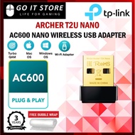 TP-Link USB Adapter Archer T2U Nano AC600 (5GHz + 2.4GHz) Wireless Mini Nano Dual Band WiFi USB Adap