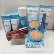 paket wardah skincare make up 9in1/wardah paket serahan