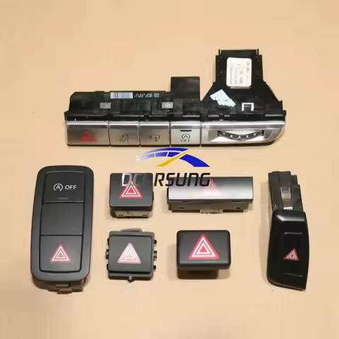 For Audi A1 A4L A5 A6L A7 A8 Hazard Double Flash Emergency Parking Assist Switch Button Key