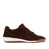 Prabu - Nely Brown Women's Brown Suede Leather Sneakers