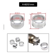 <YZ>Motorcycle ATV Exhaust Exhaust Pipe Adapters Connector 51-60MM/38-51MM/61-51MM