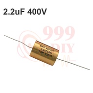 999DIY 1 ชิ้น MPK FOR AUDIO cเสียงแหลม 2.2uf 3.3uF 400V cซีเสียงแหลมDC ซีเสียงแหลมโม hi.cap Cใช้ต่อเ