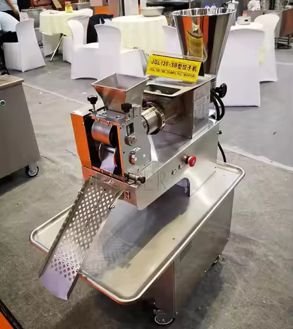 Automatic Samosa Machine Spring Roll Empanada Maker Dumpling Gyoza Wonton Making Machine