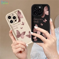 For OPPO A3S A5 AX5 A5S AX5S A7 AX7 A12 A12e A8 A31 A5 A9 2020 F9 Pro F11 Couples Angel Eyes Dreamy Butterfly Flowers phone case