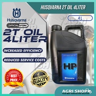 Agrishop HUSQVARNA  Authentic 2T 2 Stroke Oil - 4 Liter