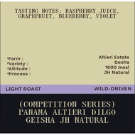 SINGLE DOSE COFFEE | Filter | Panama Altieri Dilgo Geisha JH Natural  | Medium Roast | Arabica Coffe