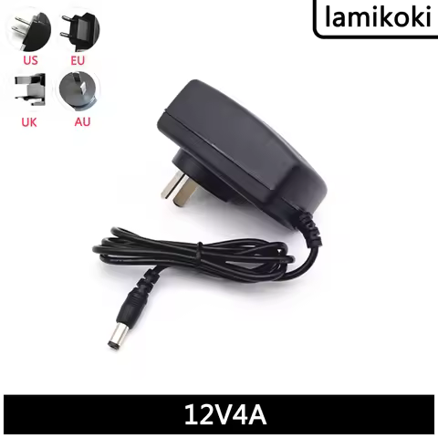 Power Supply 12V 4A Adapter Australian Standard 48W Display Power Led Wall Mounted Power Supply 4000