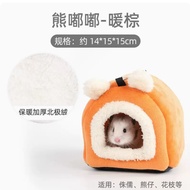Sarang tidur kapas untuk hamster, sarang kapas hangat untuk hamster emas, sarang musim sejuk untuk b