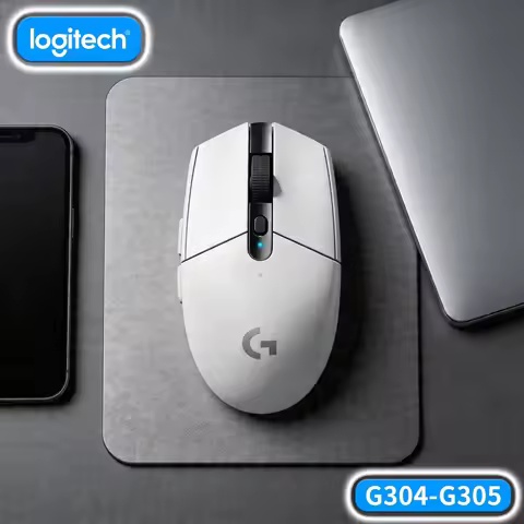 Logitech G304 Wireless Gaming Mouse LIGHTSPEED Tech 12000 DPI HERO Sensor 1Ms Response 9-Month Batte