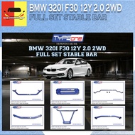 TYPE ONE 100% ORIGINAL BMW 320i F30 12Y 2.0 2WD FULL SET STABLE BAR COLOUR BLUE CAR BODYKIT