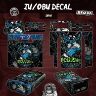 OBU Sticker Waterproof "Deku"