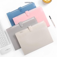 NARCISSUS13A0E Organ Folder,|Color 12 Grid Document Storage Folder, Fashion PP A4 Test Paper Hoder S
