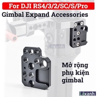 Extension OEM accessories Gimbal Ronin RS 4 RS2 Rsc2 RS3 Mini S SC Screw 1/4 3/8 - Extend part for G