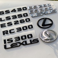 Lexus logo Lexus trunk logo is250 ES300 gs430 logo Lexus modified black logo