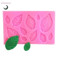 3D Mini Rose Flower Leafs Silicone Mold DIY Fondant Chocolate Sugarcraft Cake Decor Baking Tools Con