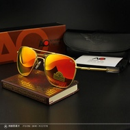 แว่นกันแดดทรงบินอากาศยานแบบลำลองระดับไฮเอนด์ Blue Randolph Randolph แว่นกันแดดแบบลำลองระดับไฮเอนด์