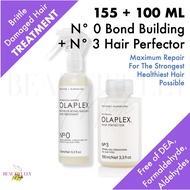 OLAPLEX No.0 + No.3 Intensive 2-Steps Bond Building Treatment
