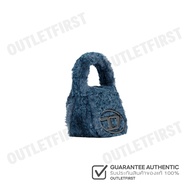 DIESEL รุ่น XS 1DR FAUX FUR TOP HANDLE BAG CODE: X08709 P6672 T6324 กระเป๋าสะพายข้าง กระเป๋าผู้หญิง 
