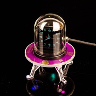 HOT DEALGeekMagic UFO-CLOCK Creative Weather Bitcoin Stock Exchange Rate CLOCK Multifunctional Paten