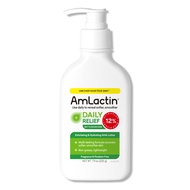 AmLactin Daily Relief Body Lotion 12% Lactic Acid 225g Moisturizer for Dry Rough Skin