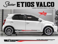 STICKER TOYOTA ETIOS VALCO Grey untuk TOYOTA ETIOS VALCO