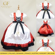 UNITED NATIONS Costume—Canada & Europe |Germany, Finland, Denmark, France, Austria, Hungary, Belgium