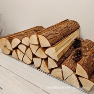 Window Shop Log Matching Wood Match Wood Casino Display Home Decoration Fireplace Wood Decoration De