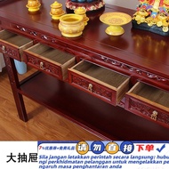 Get 7% coupon+gift】urner Table Household Buddha Shrine Buddha Niche Altar Altar Solid Wood Prayer Al