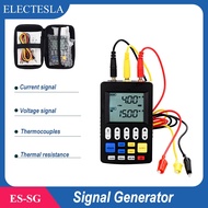 Portable Signal Generator 4-20mA Analog Current Voltage Temperature RTD Thermocouple Calibrator