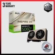 MSI GeForce RTX 5060 Ti 16G INSPIRE 2X OC / 8G INSPIRE 2X OC GDDR7 GPU 28 Gbps 128bit PCIe 5.0 DX12 