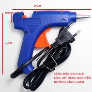 Loại LỚN Công Suất 60W. Máy Bắn Keo Nến Súng Bắn Keo Nến Silicon Nóng Chảy Nhỏ Gọn Tiện Dụng. 153