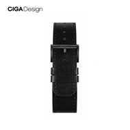 CIGA Design Matt Leather Watch Strap 22mm - สายนาฬิกาหนังด้านซิก้า ดีไซน์ขนาด 22 มม.