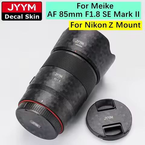 Lens Sticker For Meike AF 85mm F1.8 SE Mark II For Nikon Z Mount Decal Skin Vinyl Wrap Film Coat AF8