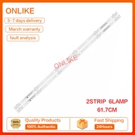 FOR HKC H32S2 Sanyo 32CE5100 TV Backlight Bar 06-32C2X6-618-M07W14 6501L61800 32DG5BD