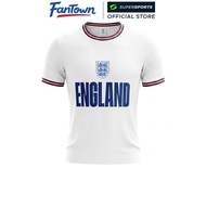 FANTOWN England Team เสื้อยืดฟุตบอลผู้ชาย