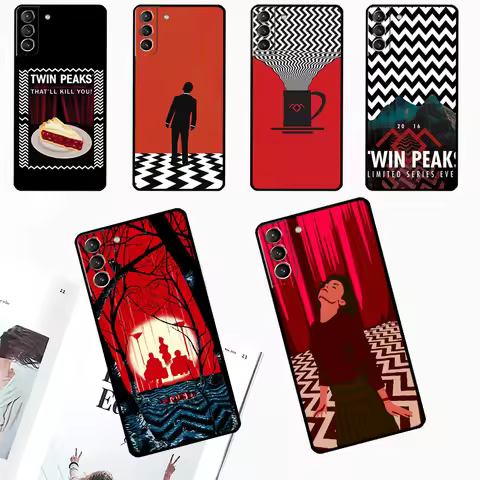 Twin Peaks Fire Walk With Me Case For Samsung Galaxy S24 Ultra S23 S22 S21 Plus S20 FE S8 S9 S10 Not