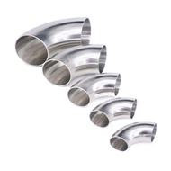 Universal Stainless Steel L90 Short Elbow L-Pipe Custom Made Piping Pipe Exhaust Car